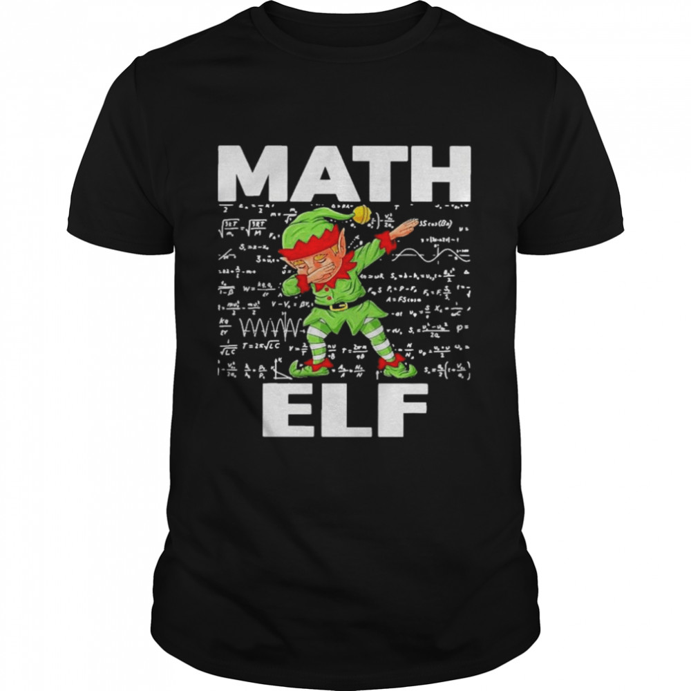 The Math Elf Dabbing 2021 shirt