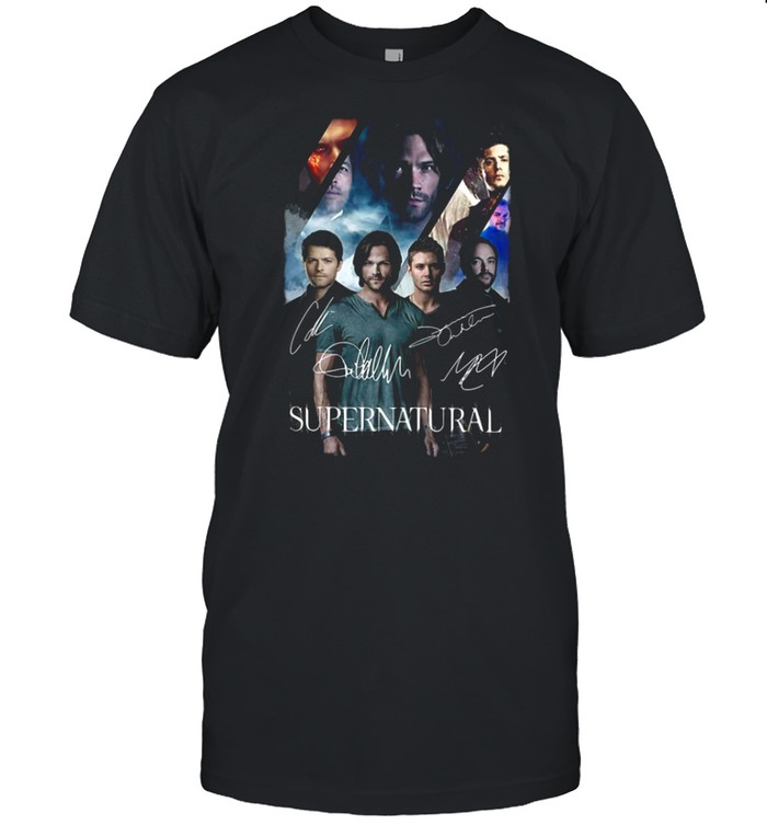 The Supernatural 2021 Character Signatures shirt