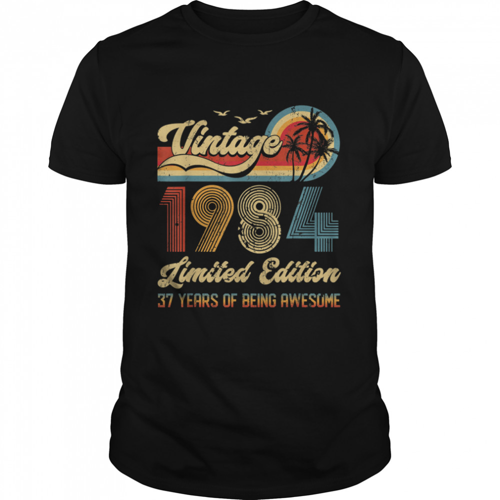 Vintage 37 Year Old 1984 shirt