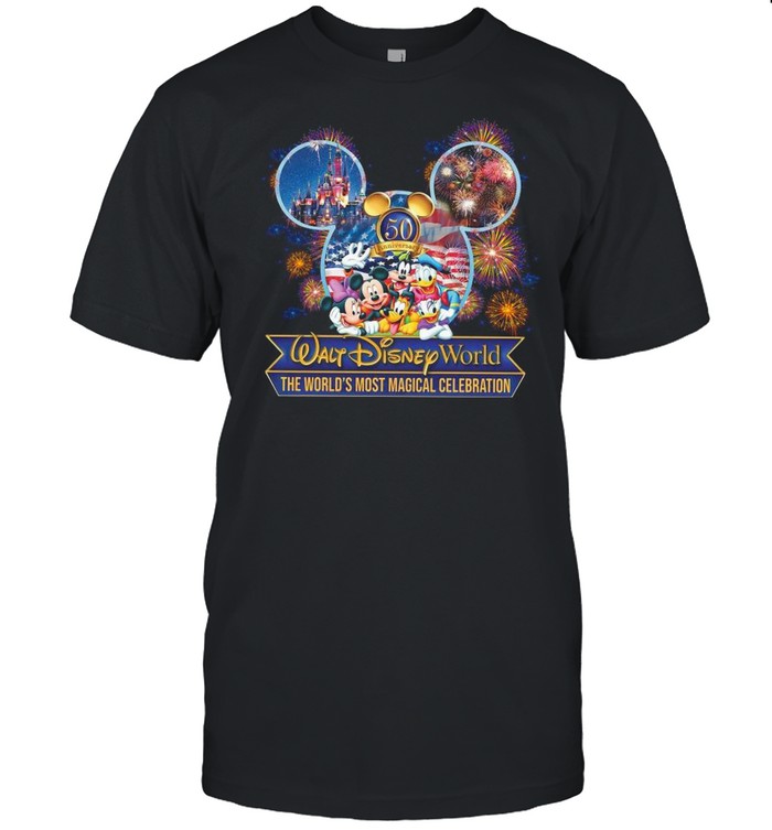 50 Anniversary Walt DIsney World The World’s Most Magical Celebration shirt