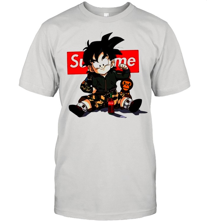 Gohan drink Coca Cola Supreme shirt