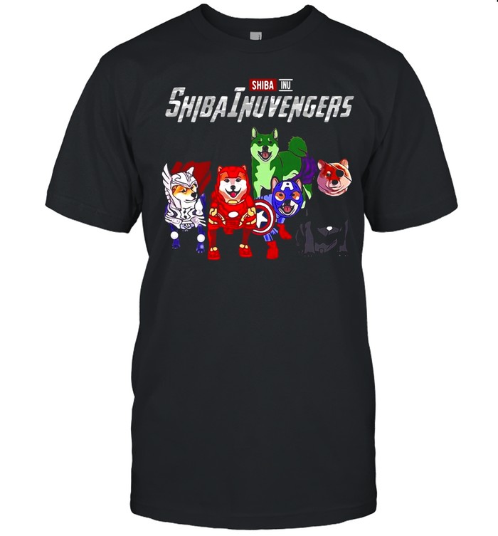 Marvel Avengers Endgame Shiba Inu Dog Shibainuvengers shirt