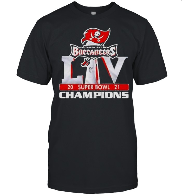 Tampa bay buccaneers 2021 super bowl champions shirt