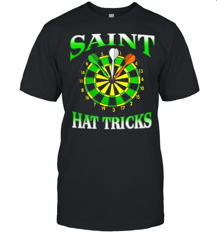 Darts Saint Hat Trick Irish St Patrick’s Day shirt