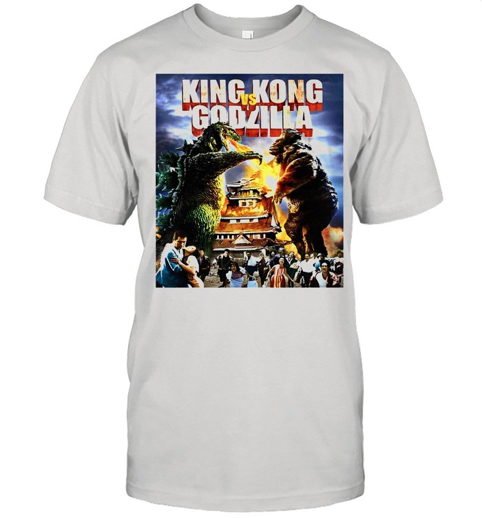 Kaiju Battle King And Kong Godzilla shirt