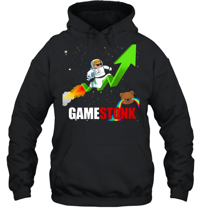 Logo Gamestonk2021 shirt Unisex Hoodie