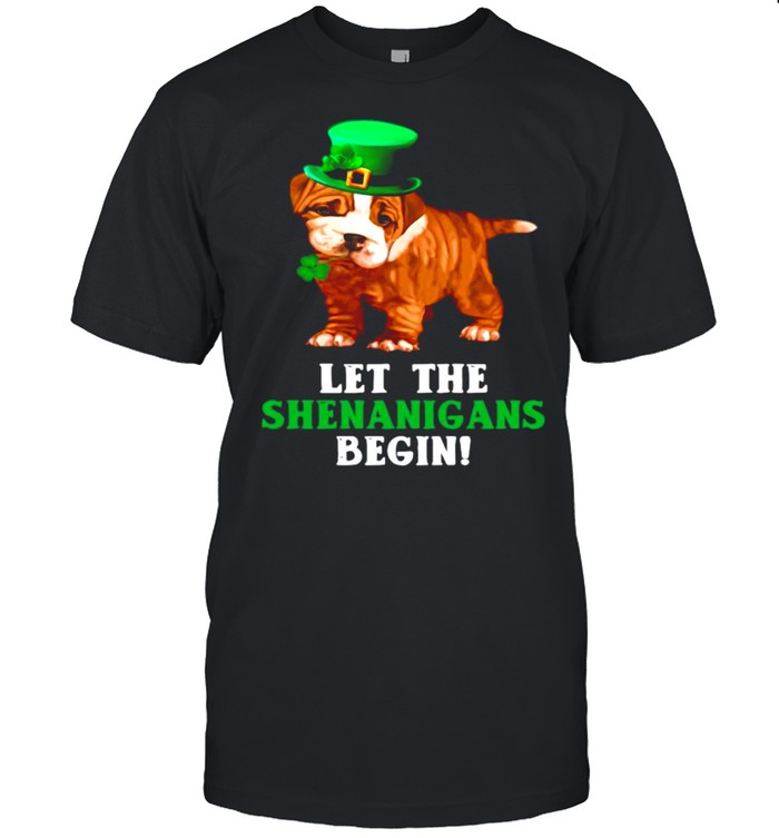 Pitbull Let The Shenanigans Begin shirt