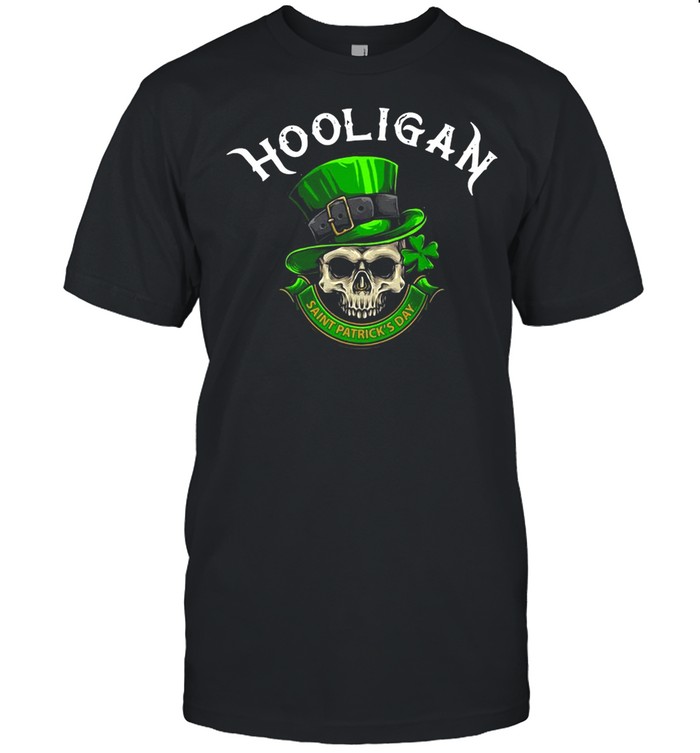 Skull Hooligan Saint Patrick’s Day shirt