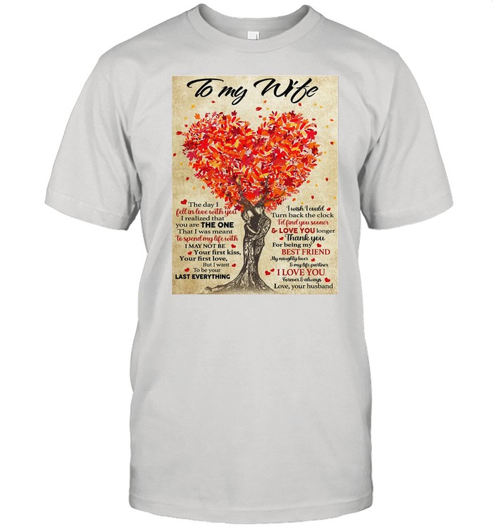 To My Husband Gift For Husband Gallery Wrapped Canvas Prints Canvas shirt