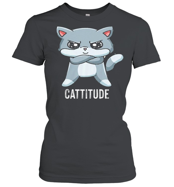 Cattitude shirt Classic Women's T-shirt