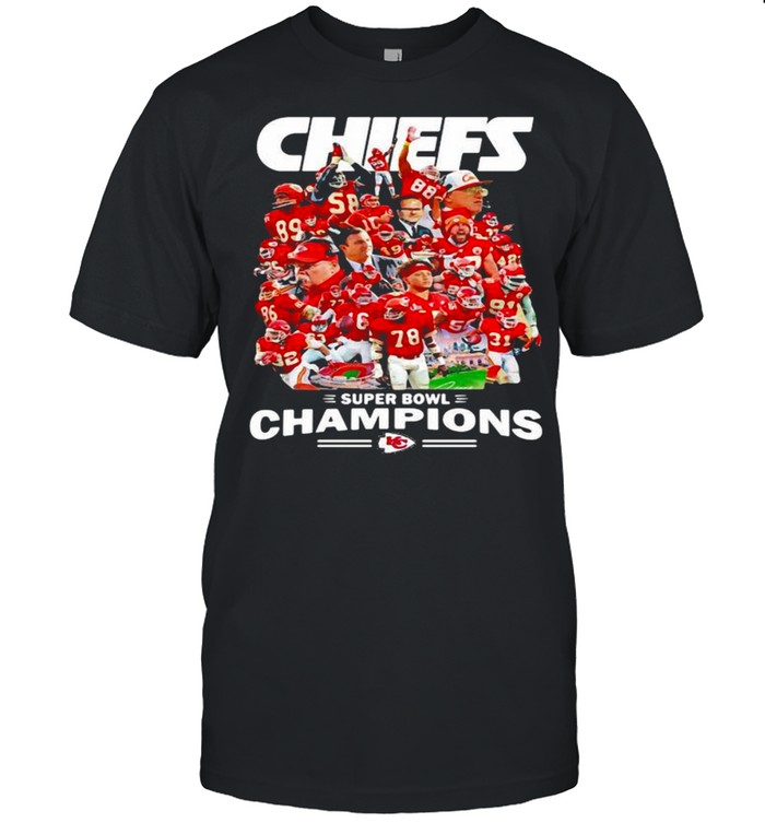 Chiefs Super Bowl Champions Team Football shirt