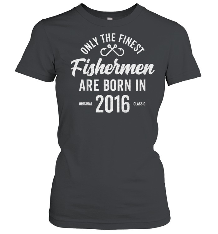 Fisherman Fishing 2016 5th Birthday shirt Classic Women's T-shirt