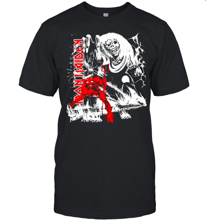 Iron Maiden ‘Number Of The Beast Jumbo Print shirt