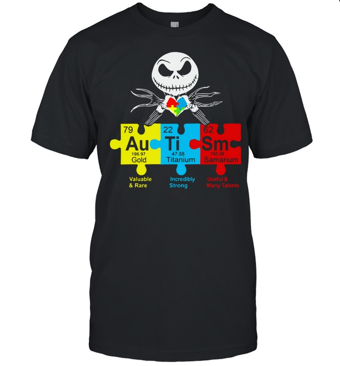 Jack Skeleton Autism shirt