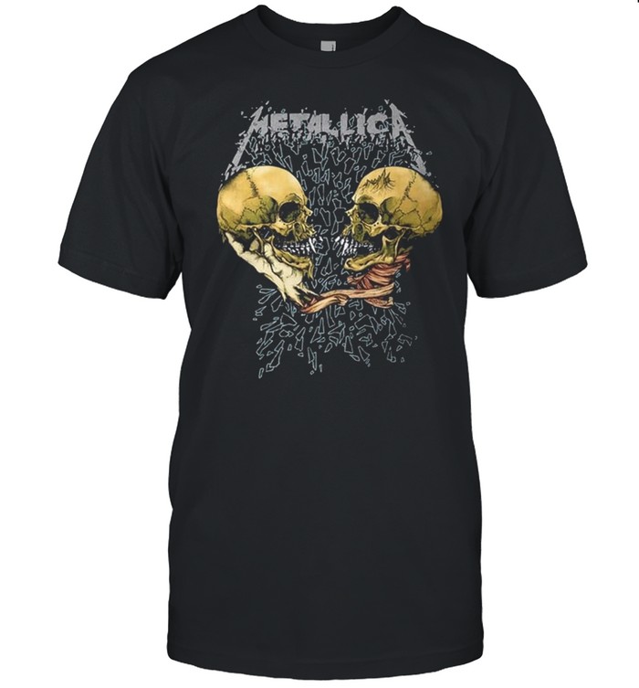 Metallica With Double Skulls shirt