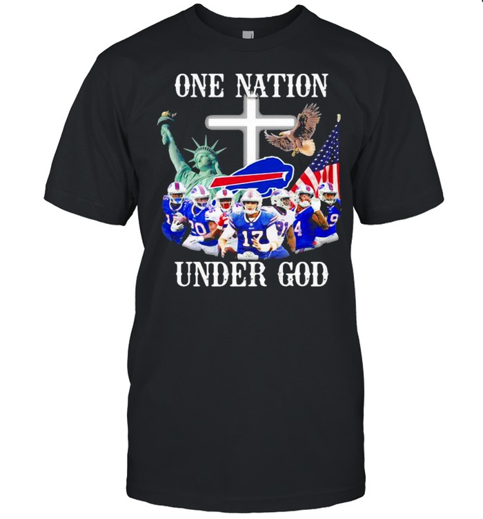 One Nation Under God Bills Buffalo Team Football shirt