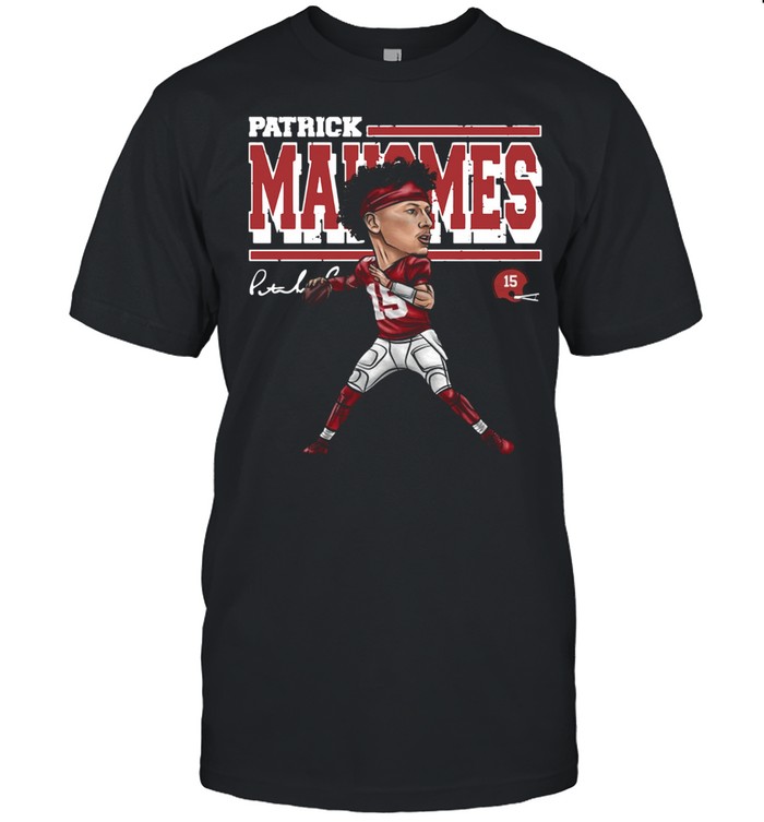 Patrick Mahomes 15 Kansas shirt