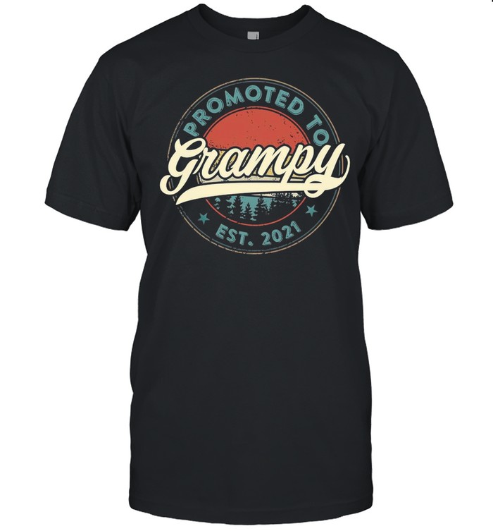 Promoted To Grampy Est 2021 Vintage shirt