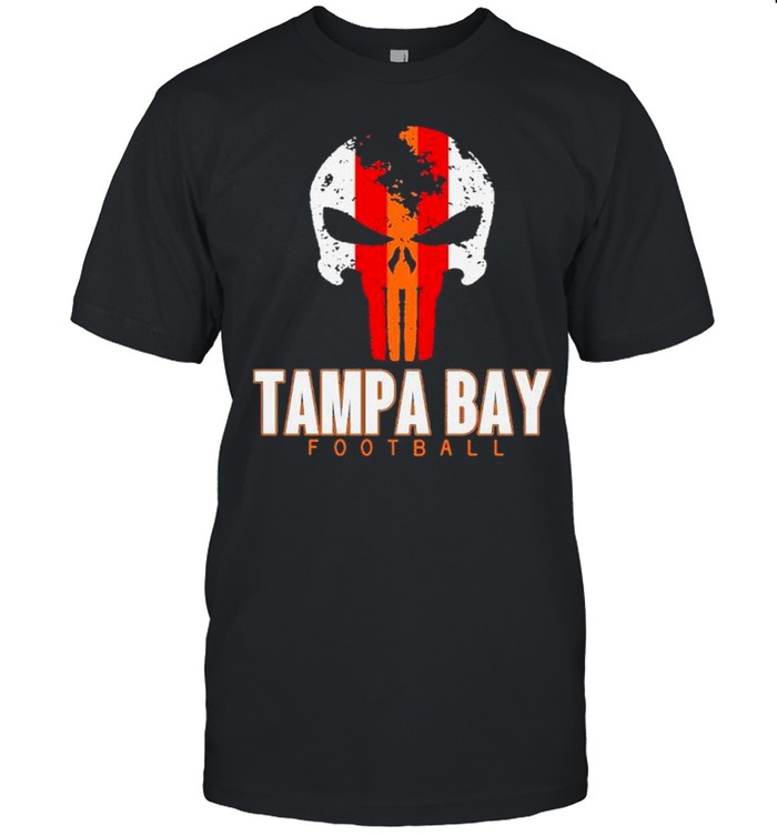 Skull Tampa Bay Hometown Football shirt