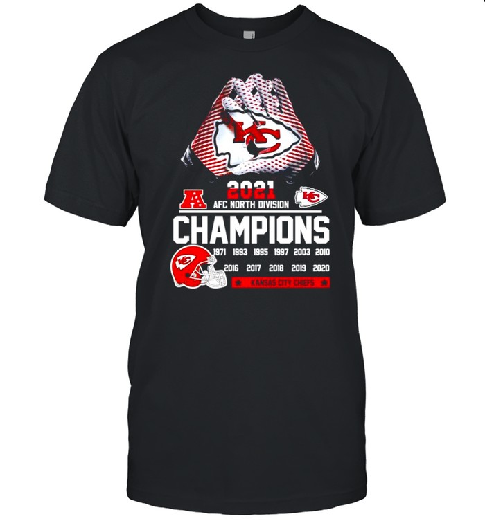 2021 AFC north division champions 1971 2020 Kansas City Chiefs shirt