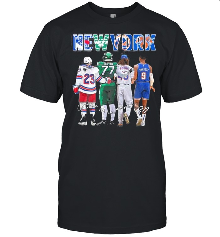 Adam Fox Belton Lance Johnson And Barrett New York 2021 Signatures shirt