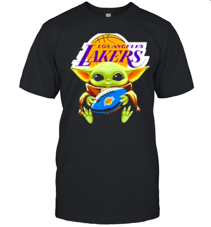 Baby yoda rugby los angeles lakers basketball shirt