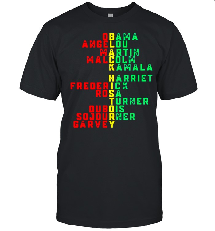 Black History Month 2021 Dream Like Leaders Kings and Queens shirt