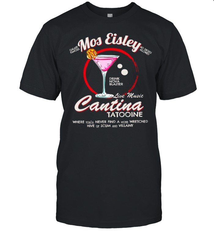 Cocktail Mos Eisley Cantina Tatooine shirt