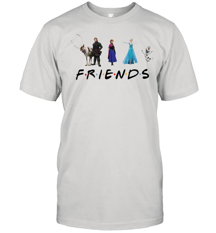 Friends Disney Frozen Elsa Olaf Anna shirt Classic Men's T-shirt