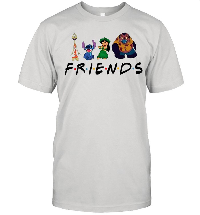 Friends Lilo And Stitch Disney Funny shirt