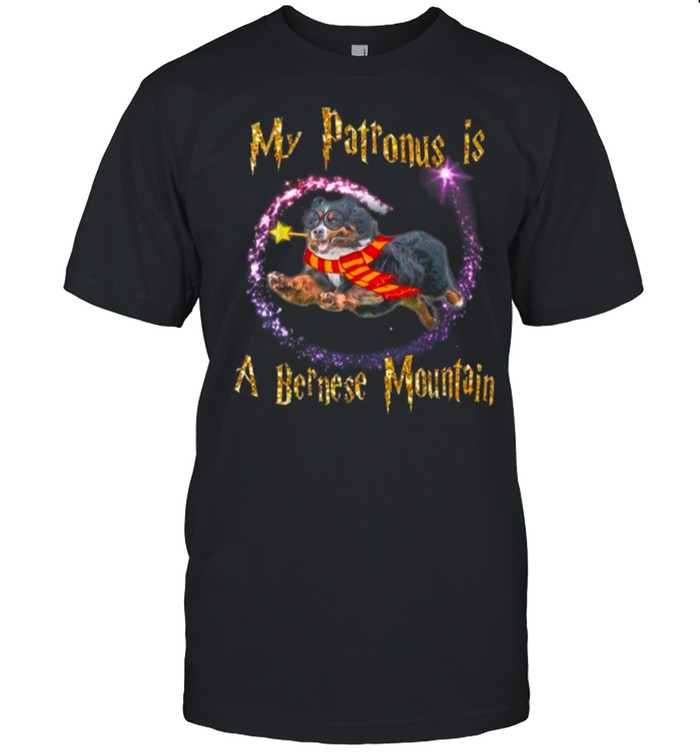 Harry Potter My Patronus Is A Bernese Mountain shirt