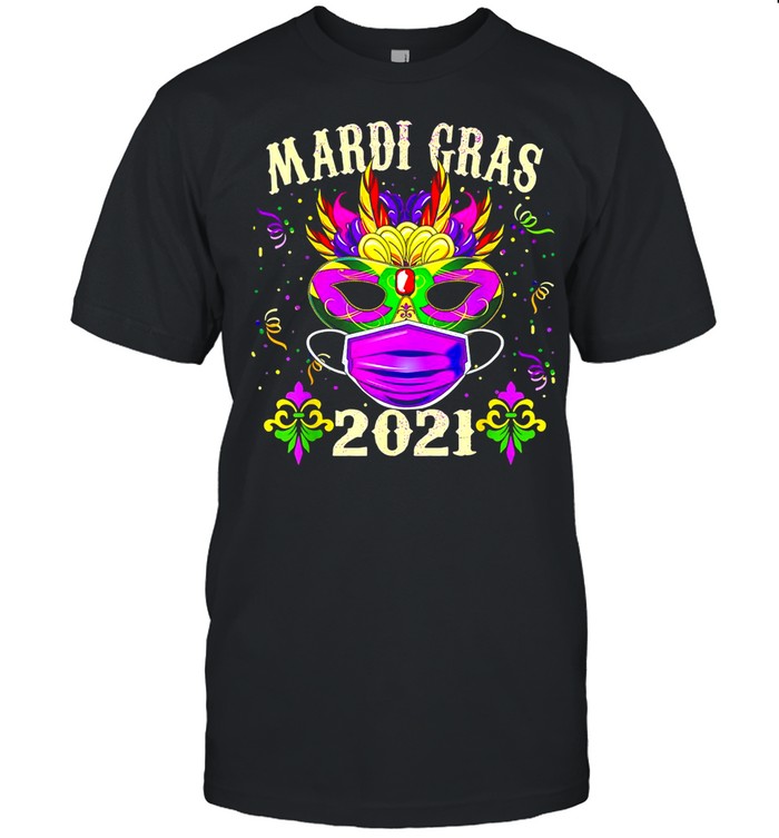 Mardi Gras 2021 Face Mask shirt