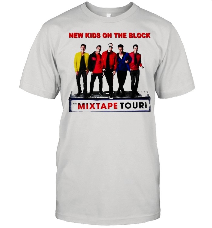 New kid on the block the mixtape tour 2019 t shirt