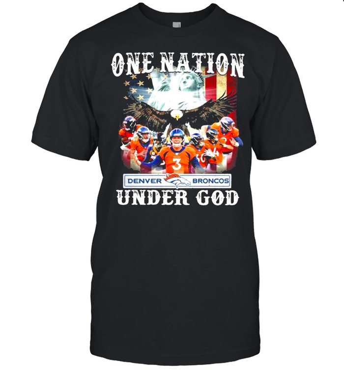 One Nation Denver Broncos Under God 2021 shirt