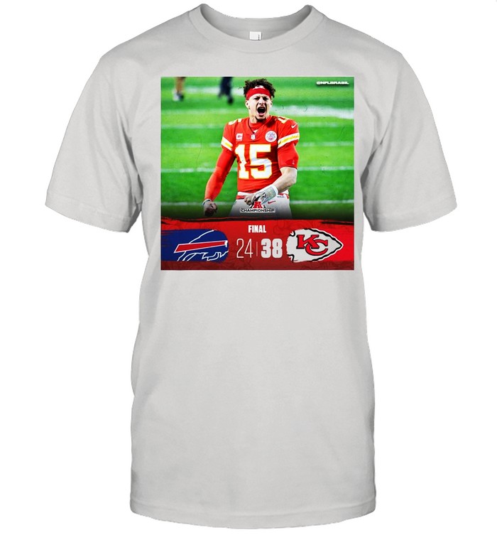 Patrick Mahomes Championship Final Buffalo Bills vs Kansas City Chiefs 2021 shirt