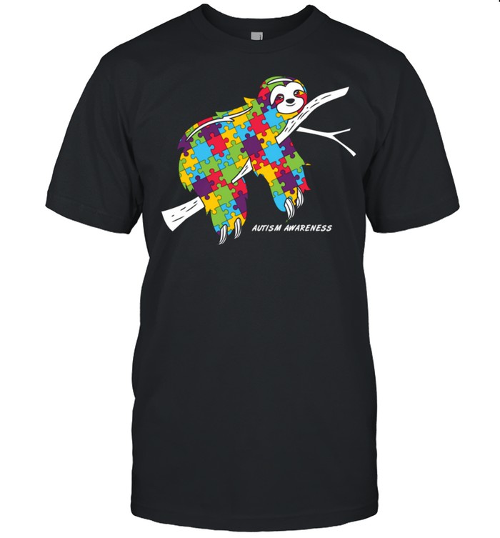 Sloth Autism Awareness shirt