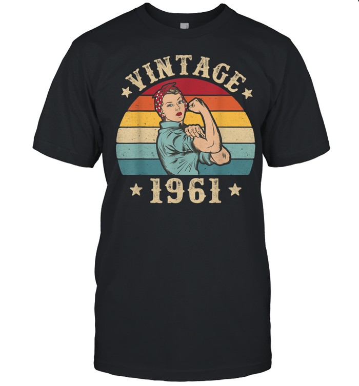 Vintage 1961 Born 1961 shirt