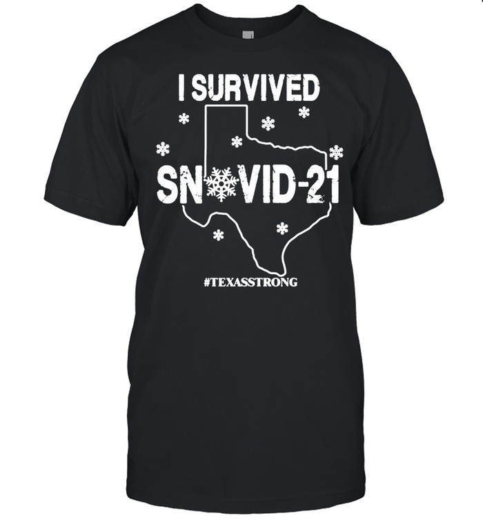 I survived Snovid 21 Texas strong vintage shirt