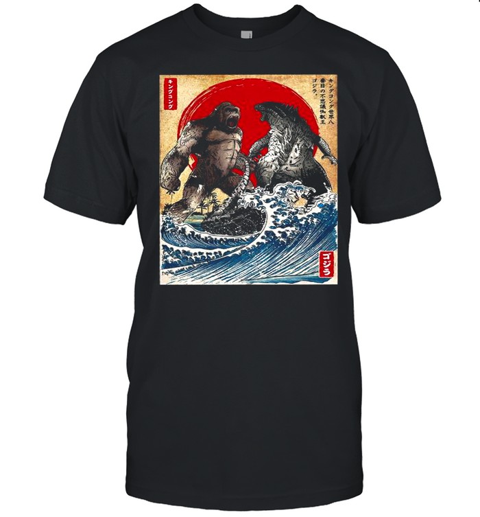 Kaiju Japanese King Kong Vs Godzilla Movie 2021 shirt