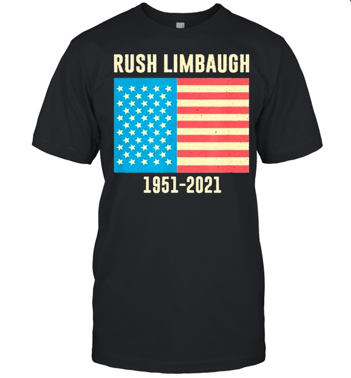 Rush Limbaugh conservative patriot 1951 2021 shirt