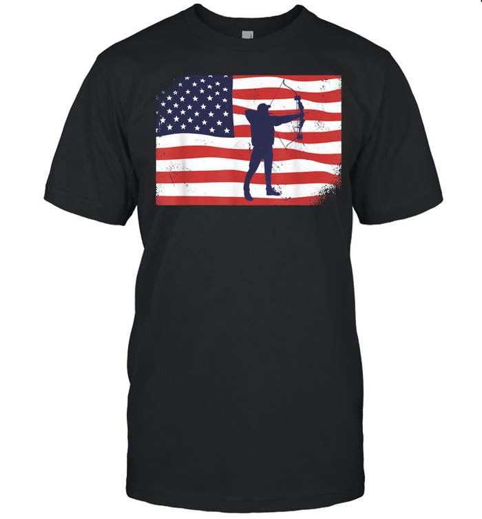 Bowhunting USA Sports Arrow Bow Hunter shirt