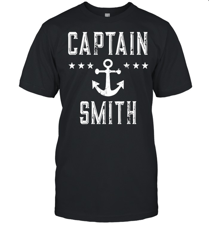 Captain Smith Personalized Boating Lover Gift Vintage shirt
