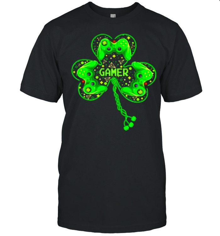 Gamer St Patricks Day Irish shirt