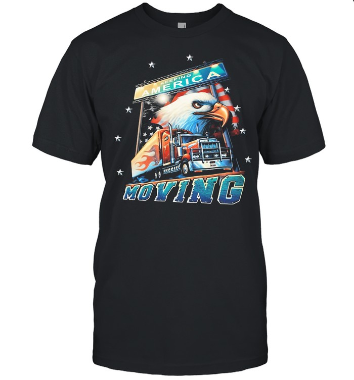 Keeping American Moving Truck Eagle shirt