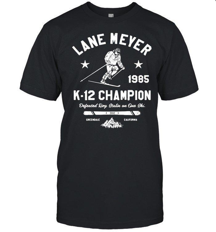 Lane Meyer 1985 K-12 Champion shirt