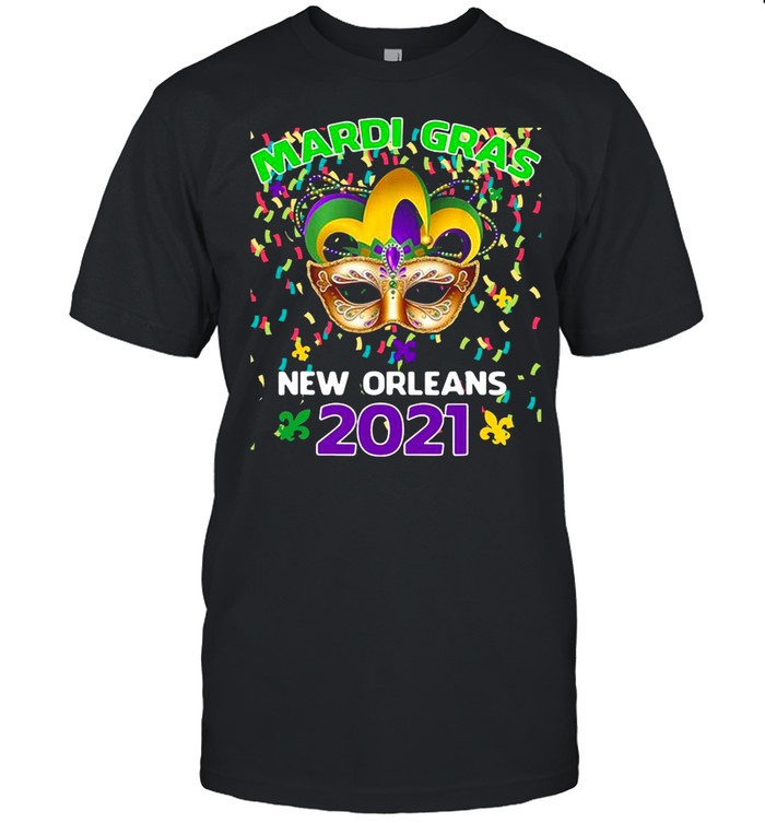 Mardi Gras New Orleans 2021 Awesome Costume shirt