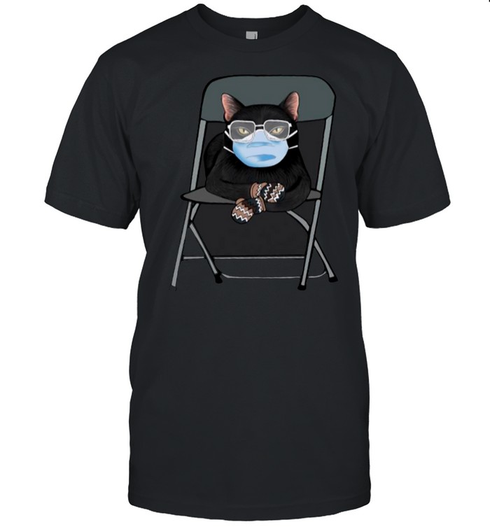 Bernie Sanders Black Cat Face Mask shirt