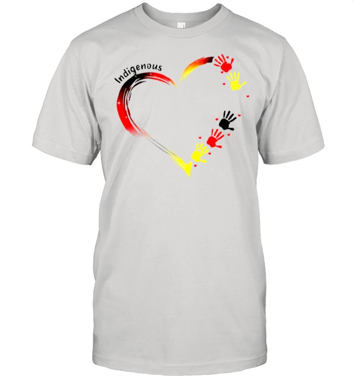 Heart Indigenous Hands shirt