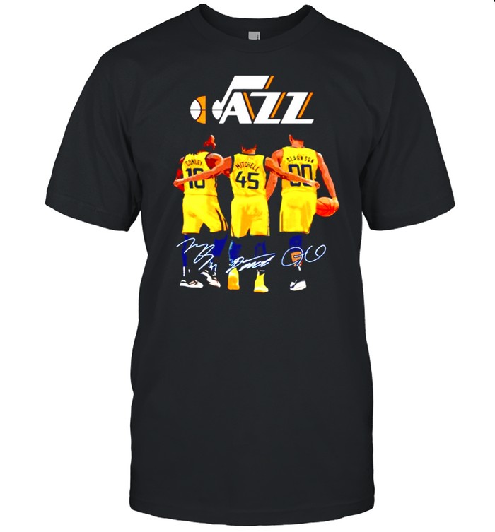 Utah Jazz Mike Conley Jr Donovan Mitchell and Jordan Clarkson signature shirt