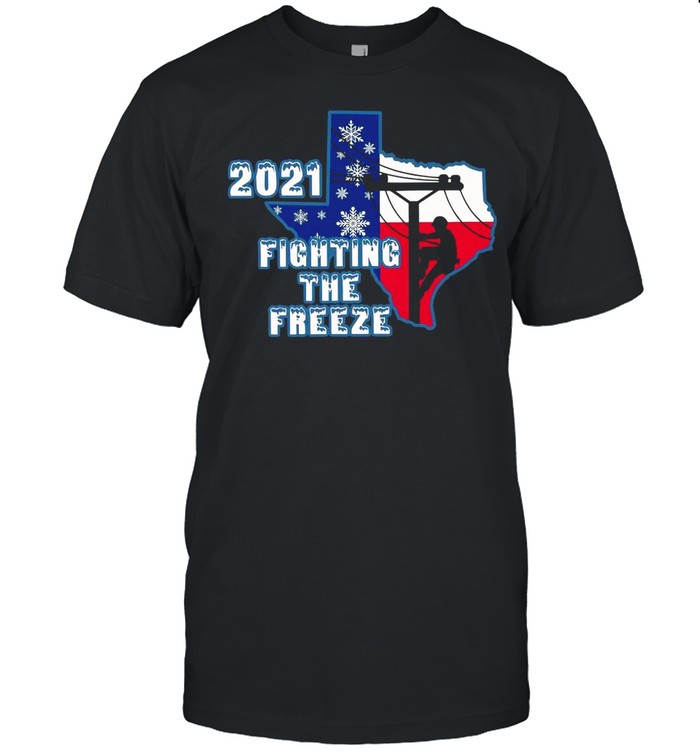 2021 Fighting The Freeze Texas Strong shirt